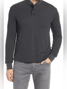 Rails Tipton Long Sleeve Henley Shirt - L